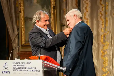 Légion d'honneur · Fernandez × Platini